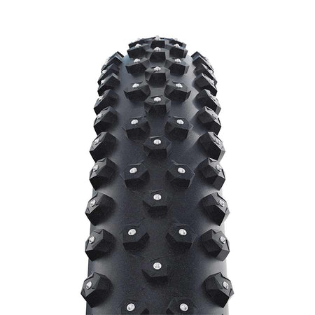 Schwalbe Ice Spiker Pro Tire - 29 x 2.25 Tubeless Folding BLK Performance RaceGuard Double Defense 402 Aluminum Studs