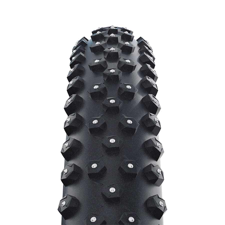 Schwalbe Ice Spiker Pro Tire - 29 x 2.25 Tubeless Folding BLK Performance RaceGuard Double Defense 402 Aluminum Studs
