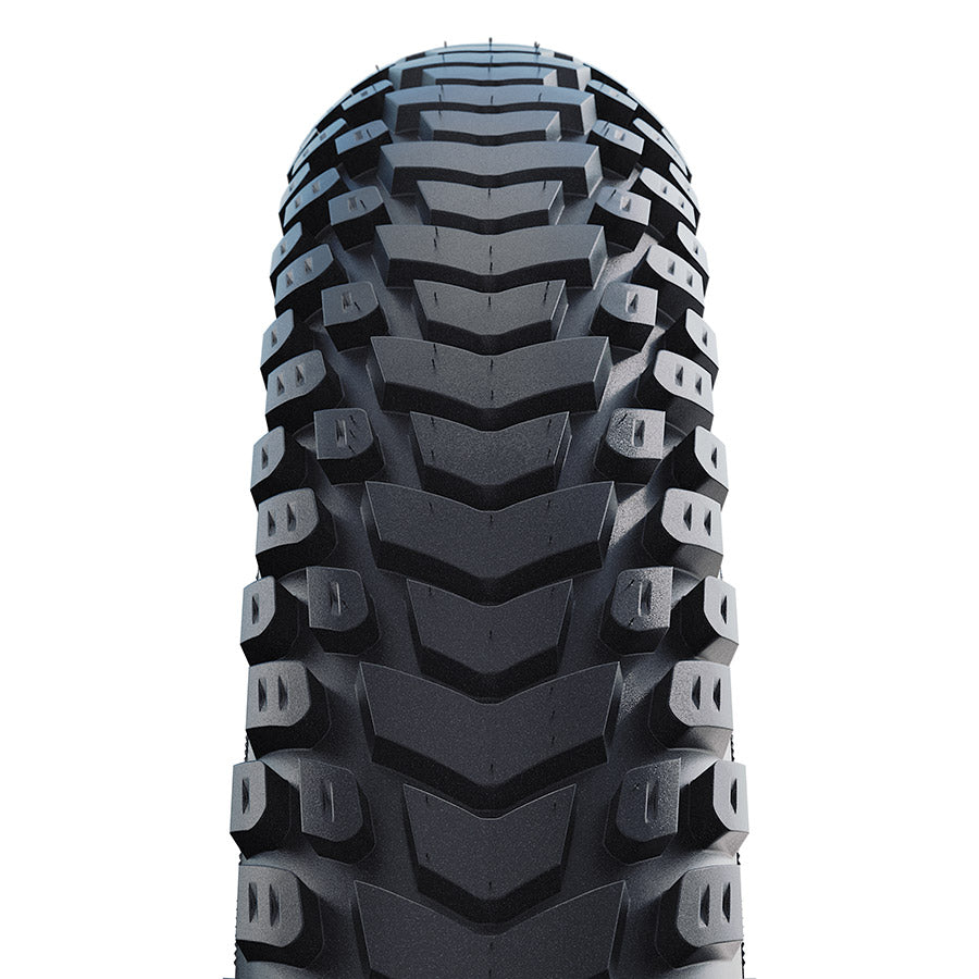 Schwalbe Marathon Mondial Tire - 700 x 42 Clincher Wire BLK/Reflective Performance Line RaceGuard Double Defense Addix
