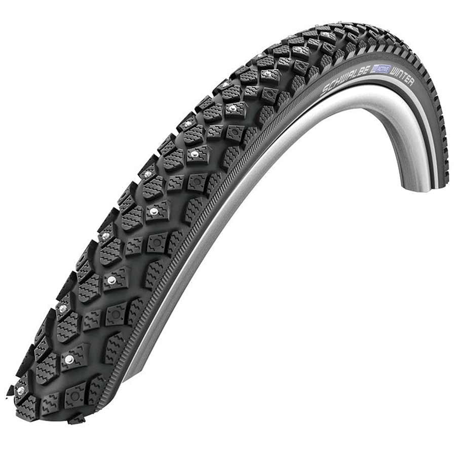 Schwalbe Winter Tire - 700 x 40 Clincher Wire Black K-Guard Winter 120 Studs