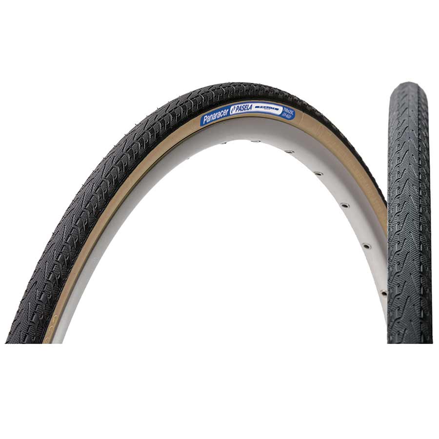 Panaracer Pasela ProTite Tire - 27 x 1-1/4 Clincher Wire Black/Tan 60tpi
