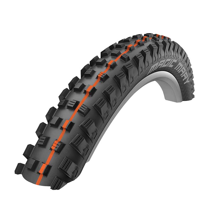 Schwalbe Magic Mary Addix Tire 27.5''x2.60 Folding Tubeless Ready Addix Soft Super Gravity TL Easy Black
