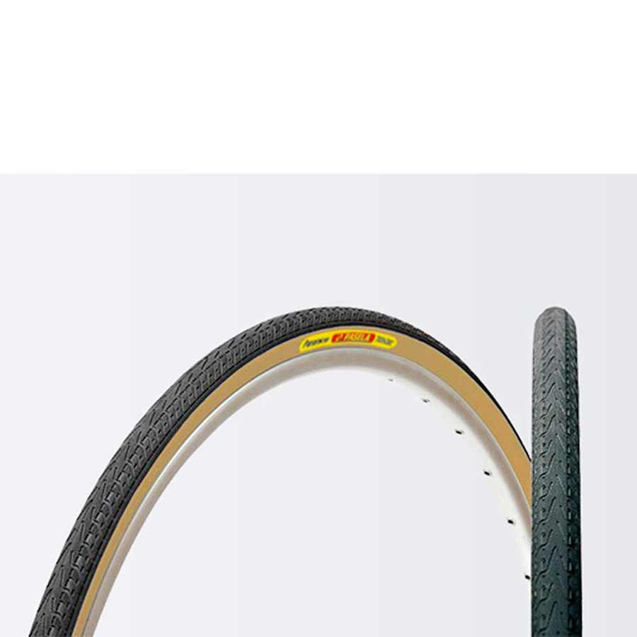 Panaracer Pasela Tire - 700 x 25 Clincher Wire Black/Amber