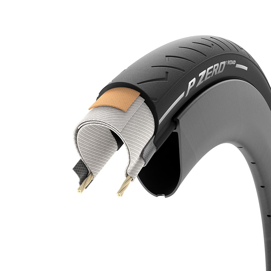 Pirelli P ZERO Road Tire - 700 x 24 Clincher Folding Black