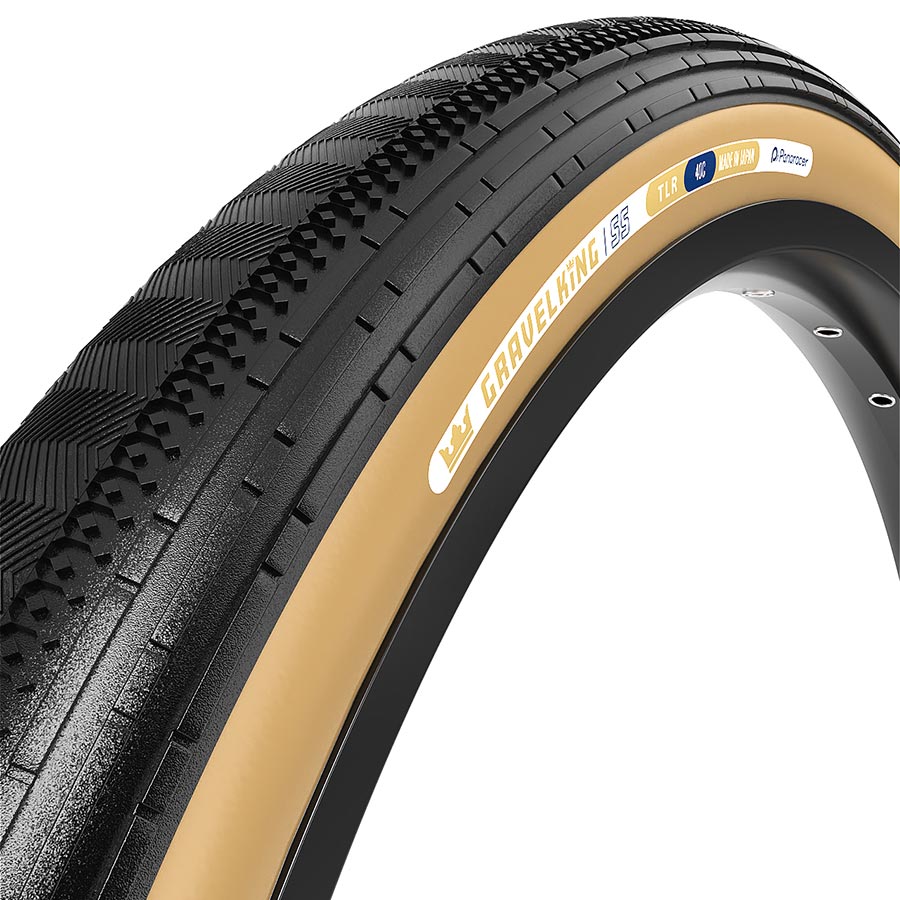 Panaracer GravelKing SS Tire - 700 x 28 Clincher Folding Black/Brown