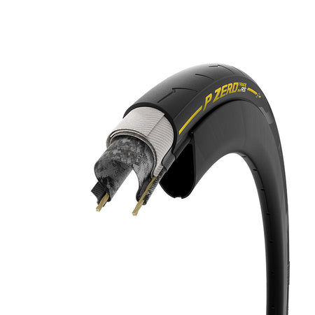 Pirelli P ZERO Race TLR RS Tire - 700 x 28 Tubeless Folding YLW Label Team Edition SpeedCore SmartEvo