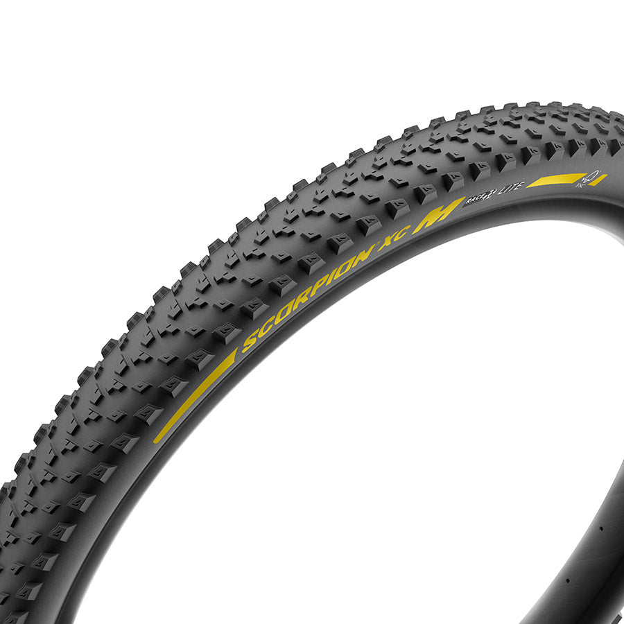 Pirelli Scorpion XC M Tire - 29 x 2.4 Tubeless Folding YLW Label Team Edition Lite Race