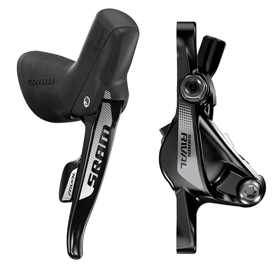 SRAM Rival 22 Flat Mount Hydraulic Disc Brake Rear Shifter 1800mm Hose Rotor Sold Separately