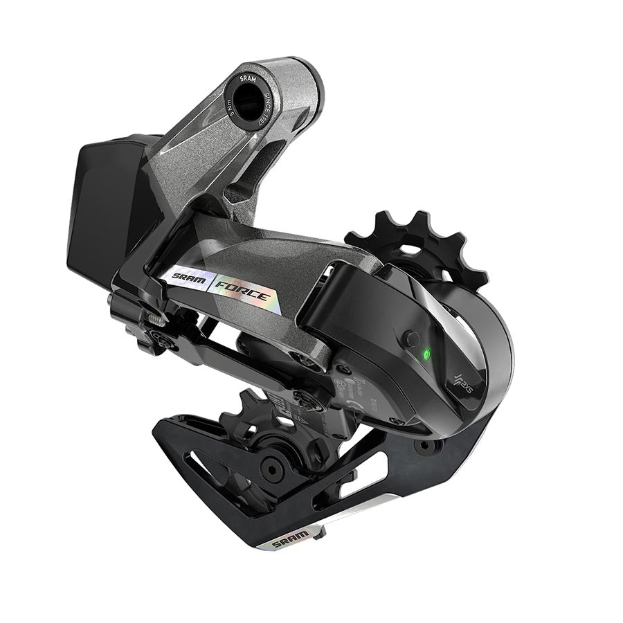 SRAM Force XPLR AXS eTap Rear Derailleur - 12-Speed Medium Cage 44t Max Battery Not Included Iridescent Gray D2