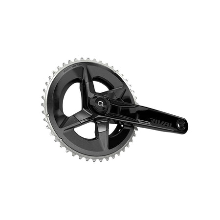SRAM Rival AXS Crankset Quarq Power Meter - 175mm 12-Speed 48/35t Yaw 107 BCD DUB Spindle Interface BLK D1