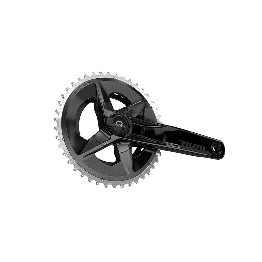 SRAM Rival AXS Wide Power Meter Crankset - 172.5mm 12-Speed 43/30t Yaw 94 BCD DUB Spindle Interface BLK D1