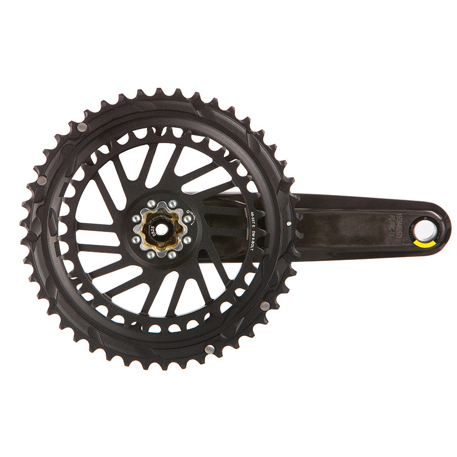 SRAM Force Crankset - 172.5mm 12-Speed 46/33t 8-Bolt Direct Mount DUB Spindle Carbon E1