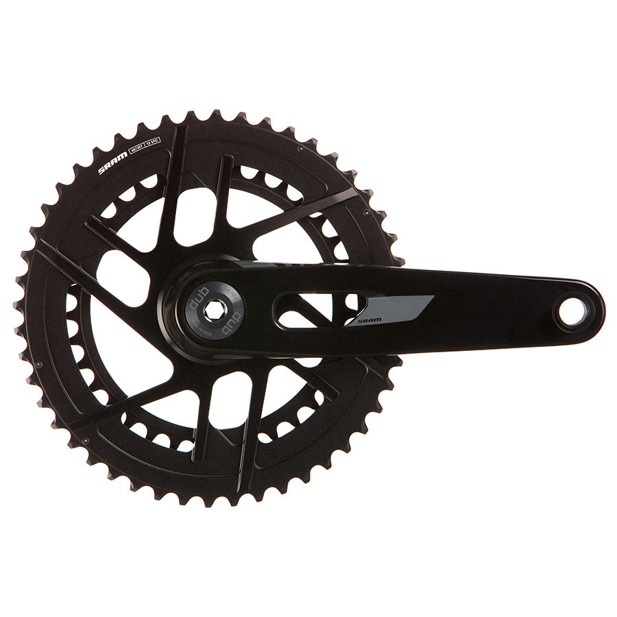 SRAM Rival AXS Power Meter Crankset - 170mm 12-Speed 48/35t 8-Bolt Direct Mount DUB PM Spindle BLK E1