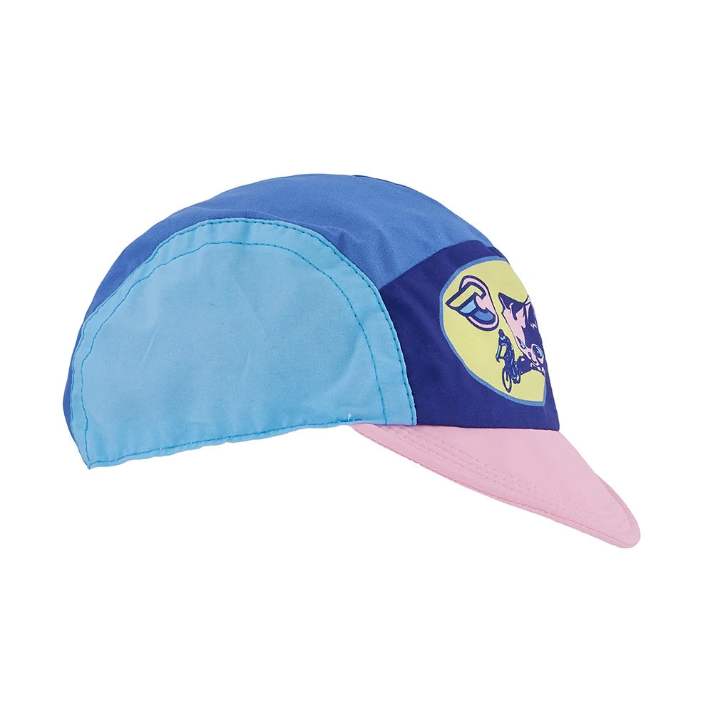 Cinelli Cycling Cap Explorer Shana Sadeghi Ray Kitten Blue