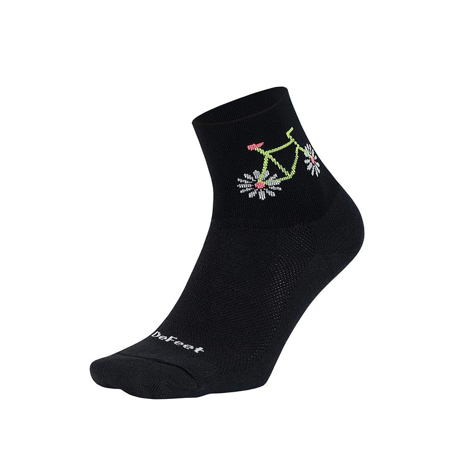 DeFeet Aireator 2-3" Cuff Socks Pedal Power S Pair