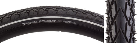 Kenda Kwick Drumlin Tire - 700 x 50 Clincher Wire BLK/Reflective K-Shield SRC E-50