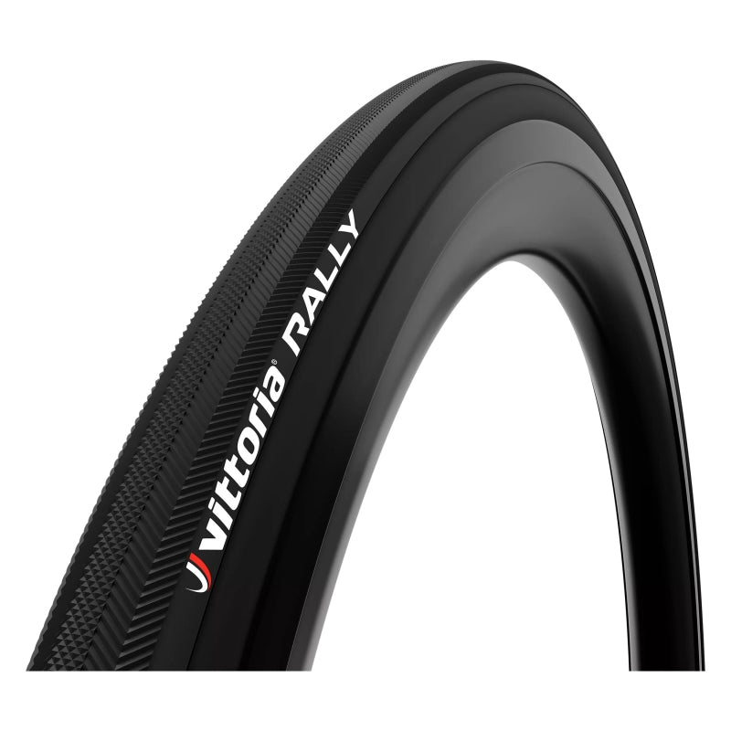Vittoria Rally Tire - 700 x 25 Tubular Folding Black