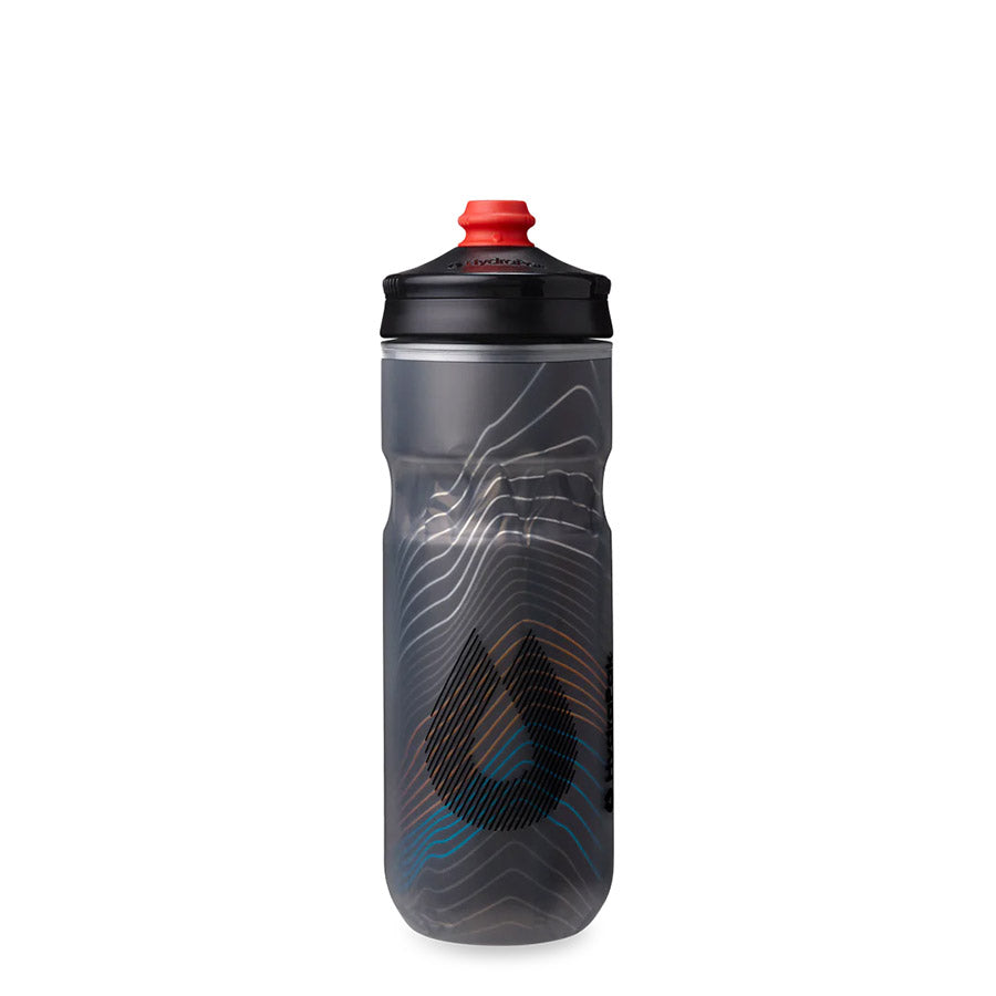 Hydrapak Polar Surge Ascent Insulated Water Bottle - 20oz Black