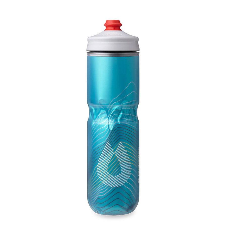 Hydrapak Polar Surge Ascent Insulated Water Bottle - 24oz Blue