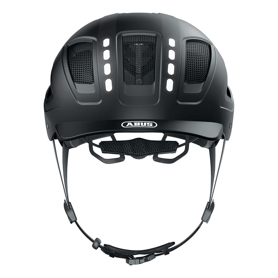 Abus Hyban 2.0 LED Helmet - Signal Black Medium