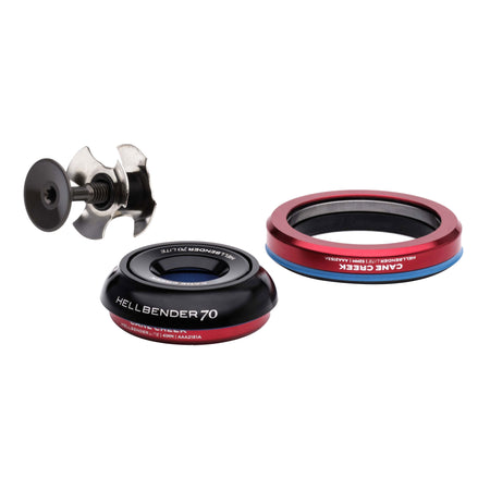 Cane Creek Hellbender 70 Lite Headset - IS41/28.6/H9|IS52/40 B Tapered Black