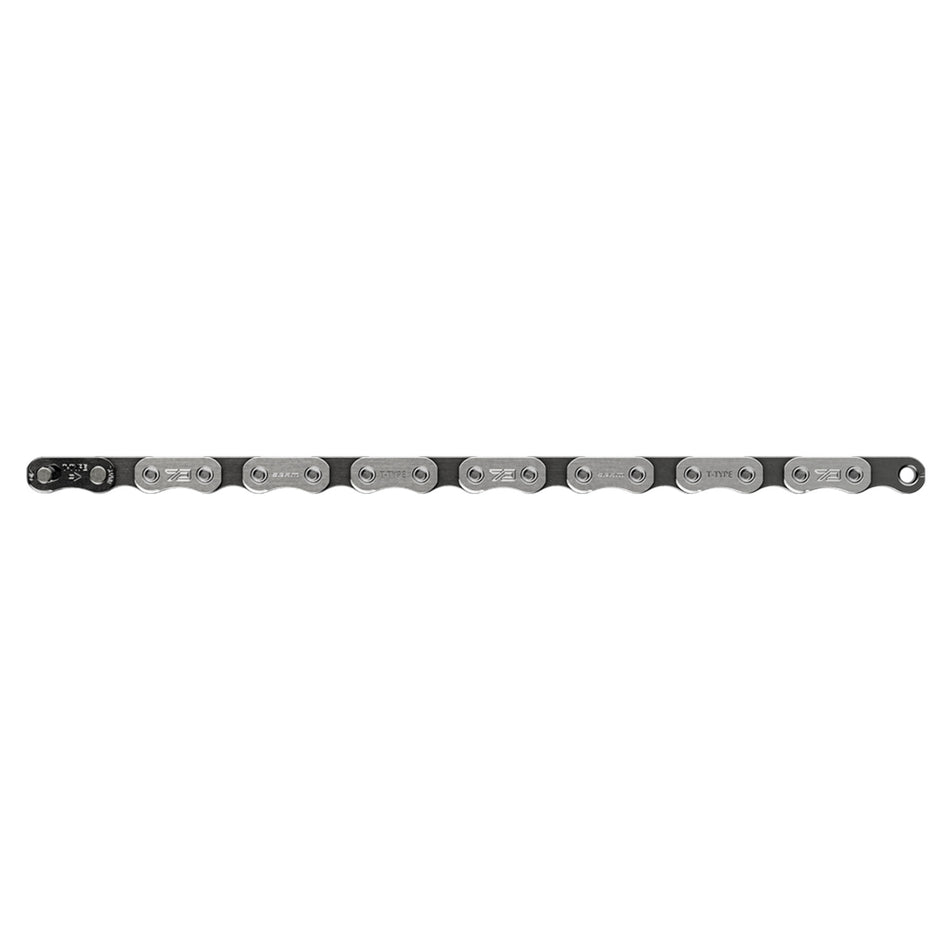 SRAM Eagle 70 T-Type Flattop Chain - 12-Speed 126 Links Solid Pin Includes PowerLock Connector Silver/BLK