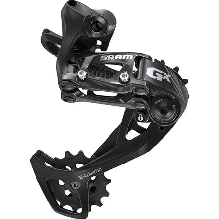 SRAM GX Rear Derailleur - 11 Speed Long Cage Black 2x With Clutch