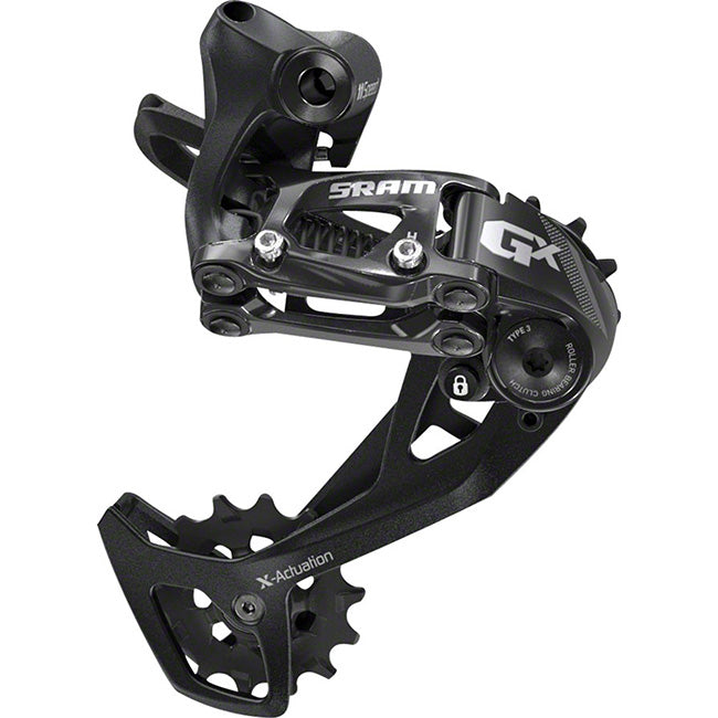 SRAM GX Rear Derailleur - 11 Speed Long Cage Black 2x With Clutch
