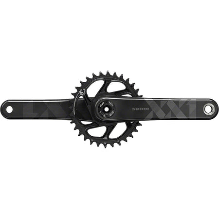 SRAM XX1 Eagle Carbon Boost Crankset - 175mm 12-Speed 34t Direct Mount DUB Spindle Interface BLK