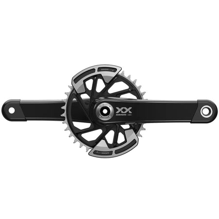 SRAM XX Eagle T-Type Wide Crankset - 175mm 12-Speed 32t Chainring Direct Mount 2-Guards DUB Spindle Interface BLK