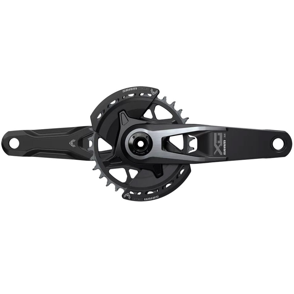 SRAM X0 Eagle T-Type Wide Crankset - 170mm 12-Speed 32t Chainring Direct Mount 2-Guards DUB Spindle Interface BLK V2