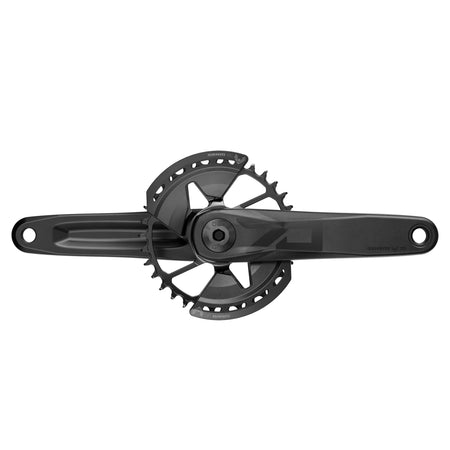 SRAM Eagle 70 T-Type Wide Crankset - 165mm 12-Speed 32t Chainring Direct Mount 2-Guards DUB Spindle Interface BLK