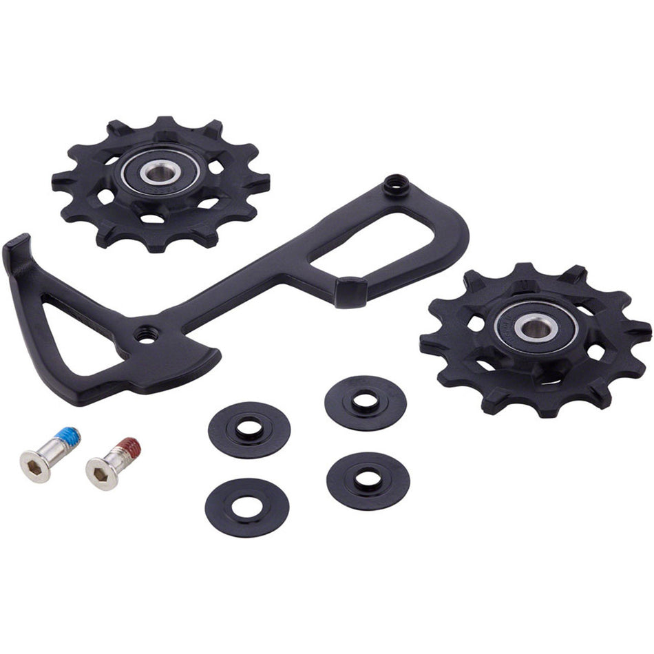 SRAM GX 1X11/Force1/Rival1 Type 2.1 Rear Derailleur Pulley Kit Long Cage Assembly