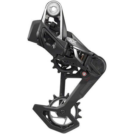 SRAM XX SL Eagle T-Type AXS Rear Derailleur - 12-Speed 52t Max Battery Not Included UDH Hangerless Carbon Cage BLK/Silver