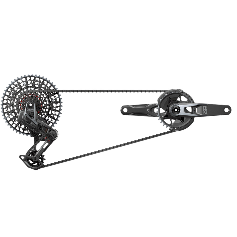 SRAM X0 T-Type Eagle Transmission Groupset - 175mm Crank 32t Chainring AXS POD Controller 10-52t Cassette Rear Derailleur Chain V2