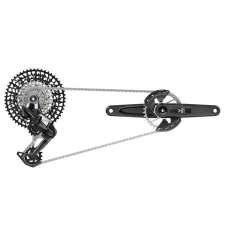 SRAM Eagle 90 T-Type Groupset - 165mm Wide Crank 32t Chainring Trigger Shifter 10-52t 12-Speed Cassette Rear Derailleur Chain