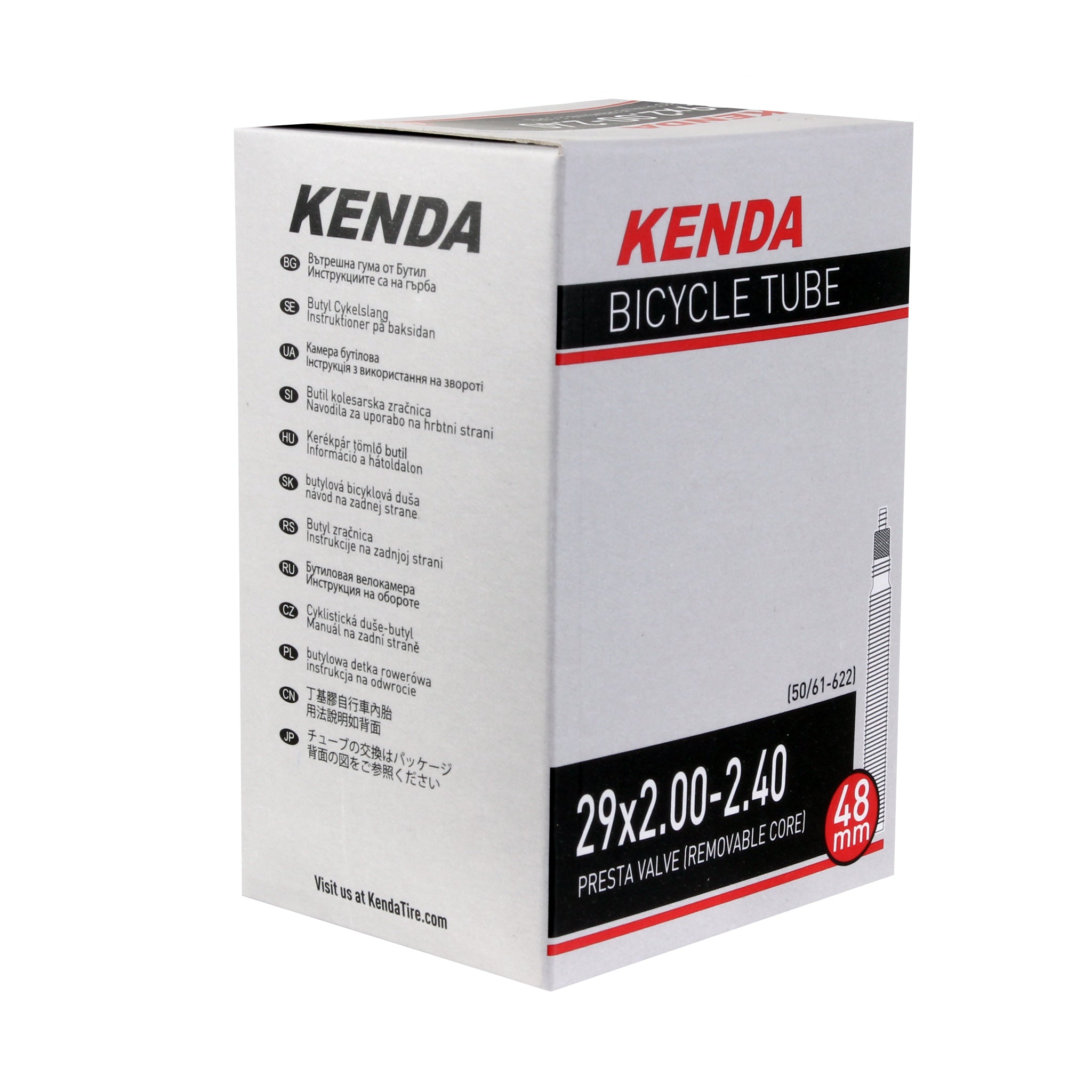 Kenda Tube - 29 x 2 - 2.4 48mm Presta Valve
