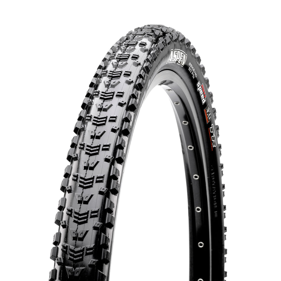 Maxxis Aspen Tire - 29 x 2.4 Tubeless Folding BLK MaxxSpeed EXO Wide Trail E-25
