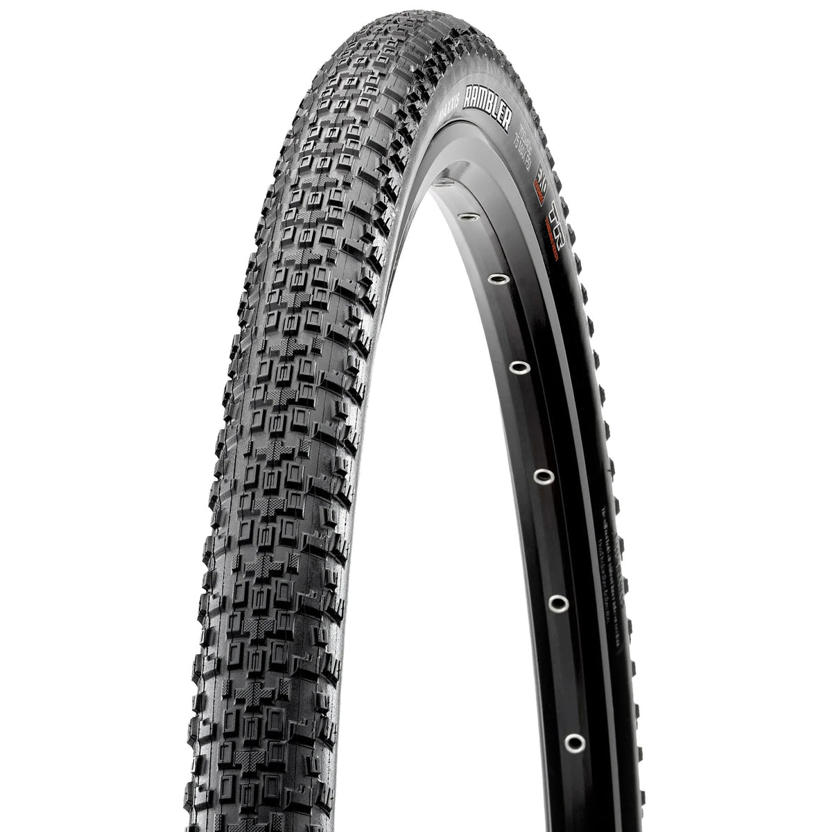 Maxxis Rambler Tire - 700 x 45 Tubeless Folding Black HYPR-X EXO