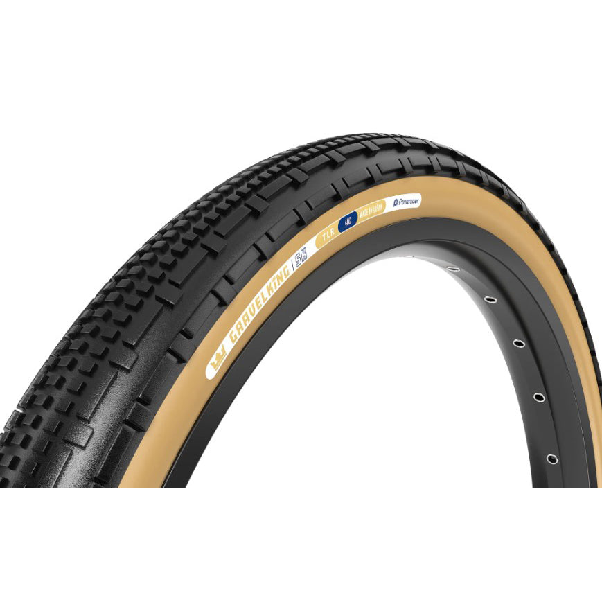 Panaracer GravelKing SK Tire - 700 x 30 Tubeless Folding Black/Brown