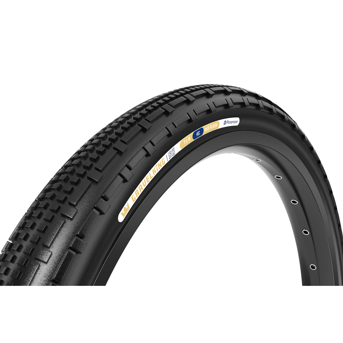 Panaracer GravelKing SK Tire - 700 x 40 Tubeless Folding Black
