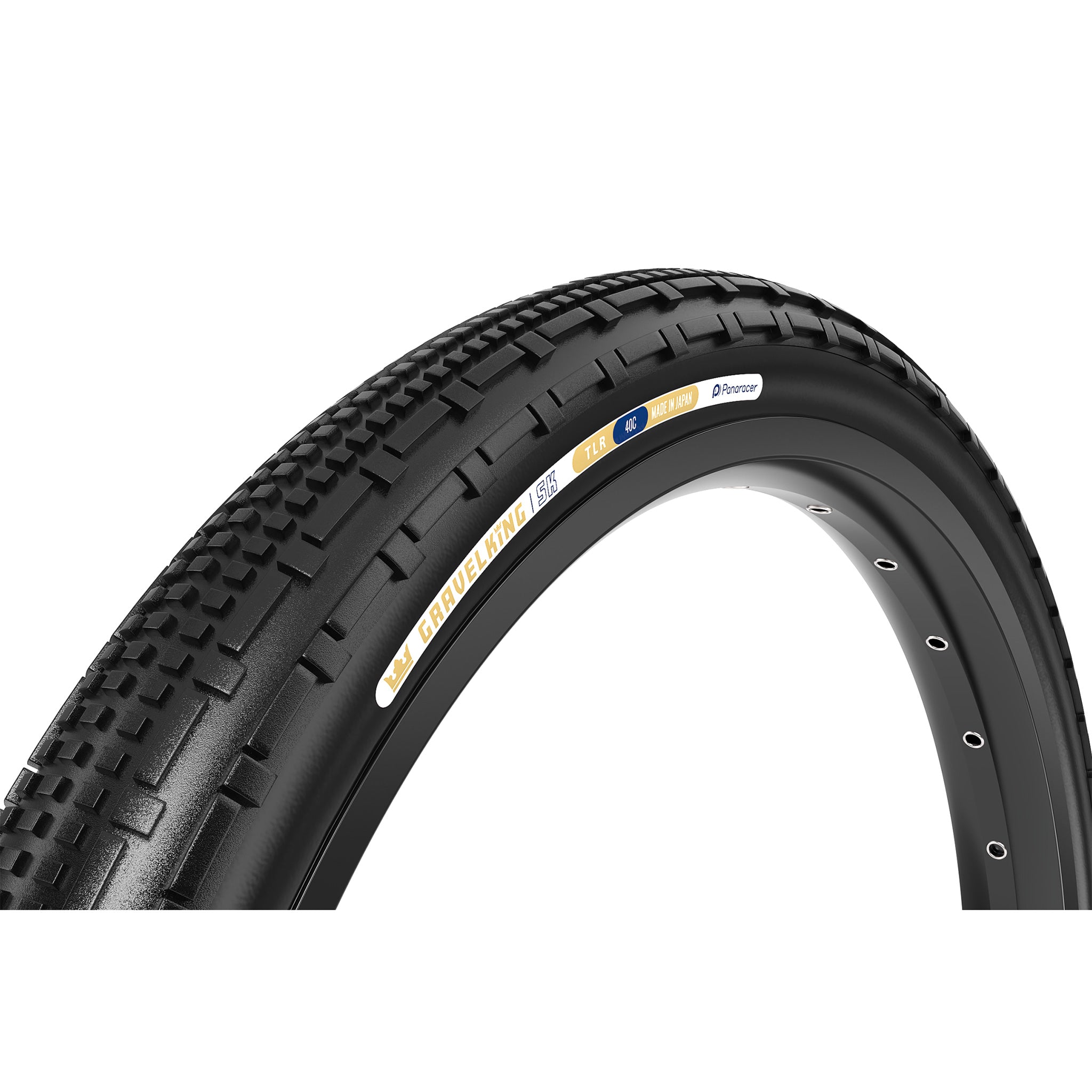 Panaracer GravelKing SK Tire - 700 x 40 Tubeless Folding Black