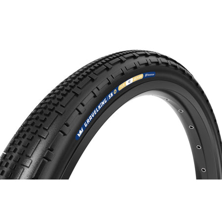 Panaracer GravelKing SK Plus Tire - 700 x 35 Tubeless Folding Black