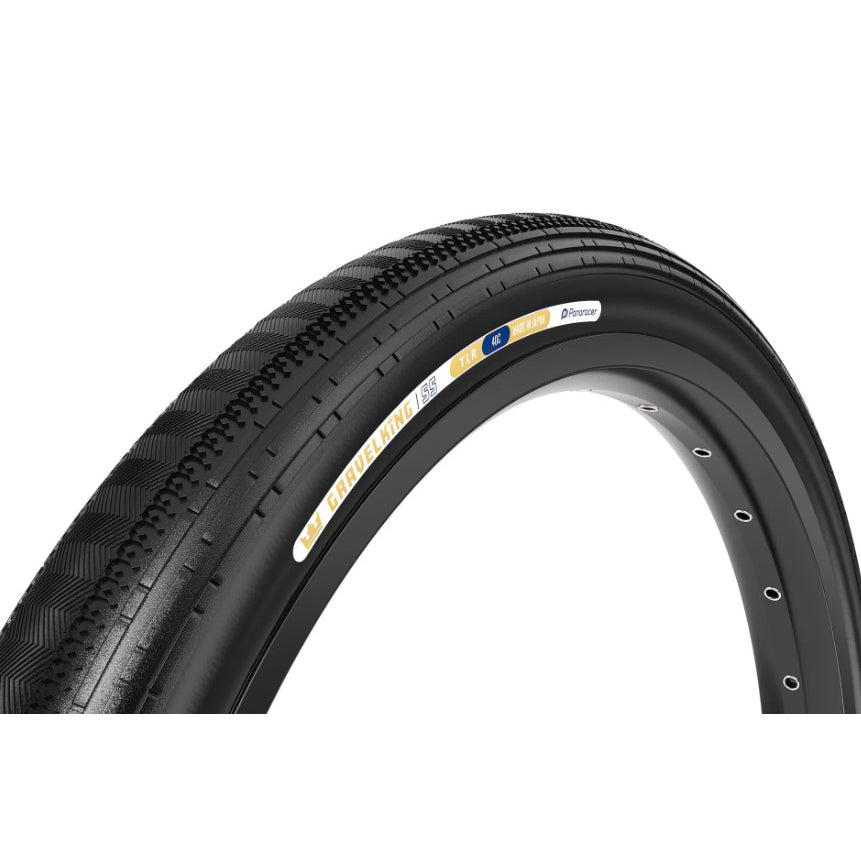 Panaracer GravelKing SS Tire - 700 x 40 Tubeless Folding Black