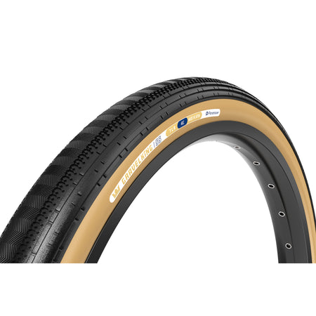 Panaracer GravelKing SS Tire - 700 x 35 Tubeless Folding Black/Brown