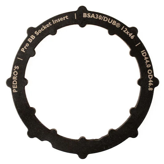 Pedro's Pro BB Insert BSA30/DUB® 12x46
