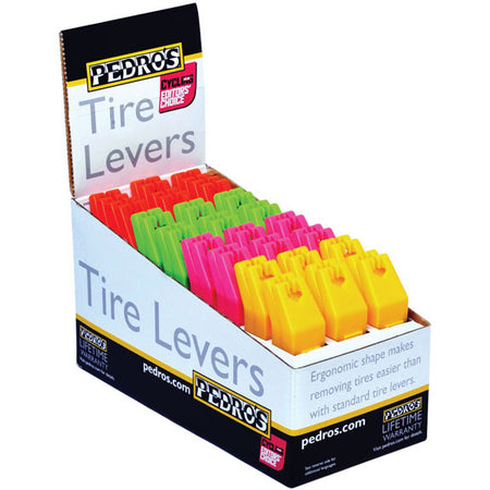 Pedro's Composite Tire Levers 4 Colors (24 pair/POP)