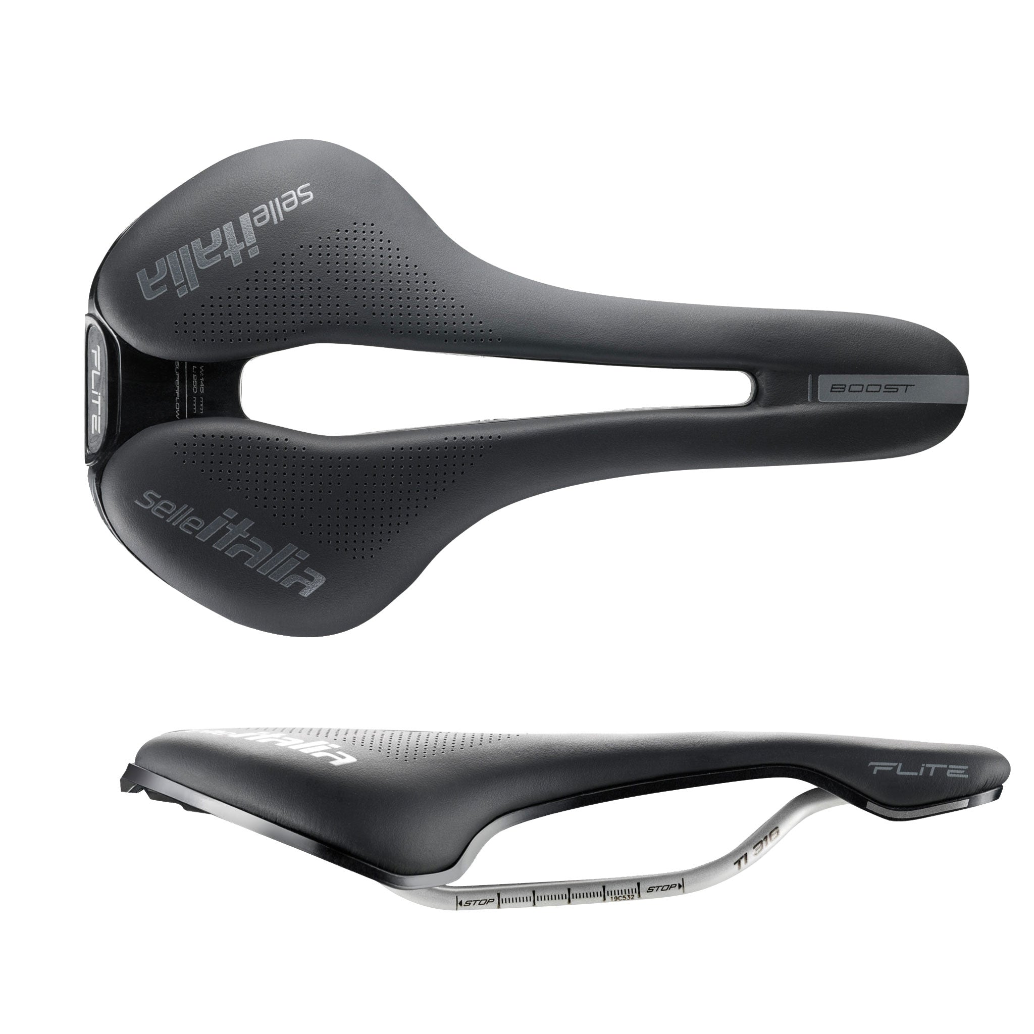 Selle Italia Flite Boost Endurance SF Large L3 Ti316 FibraTek