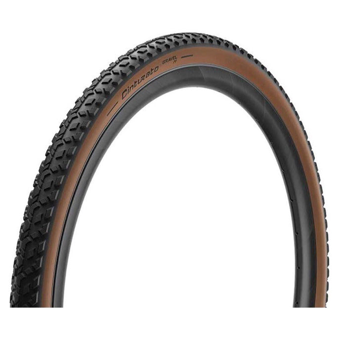 Pirelli Cinturato Gravel M Tire - 700 x 40 Tubeless Folding Classic Tan