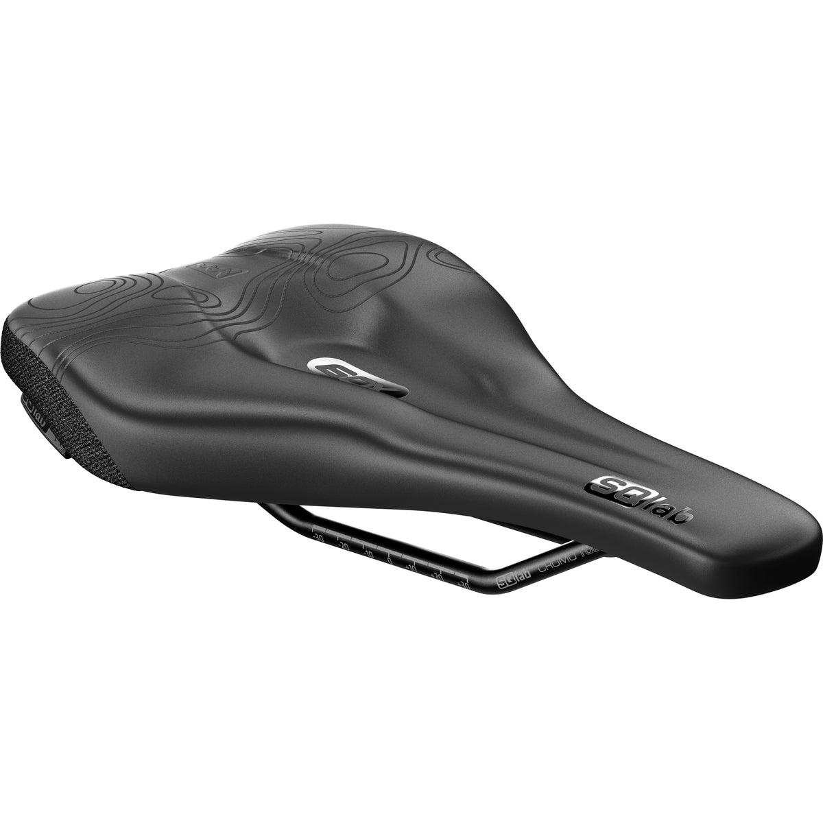 SQlab 60X Ergowave Active S-tube Rail 140* Saddle Black